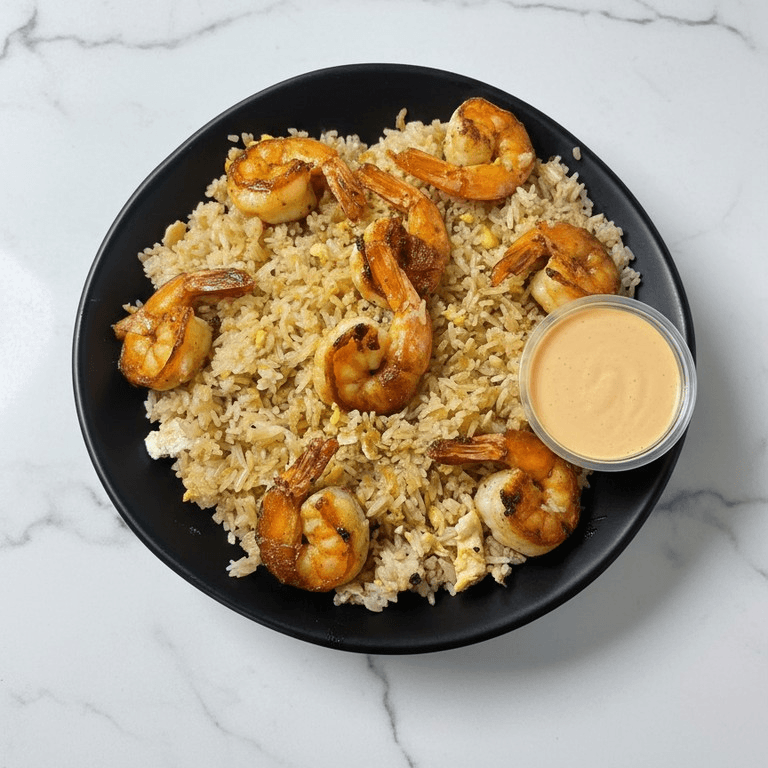 Cajun Shrimp Fried Rice.