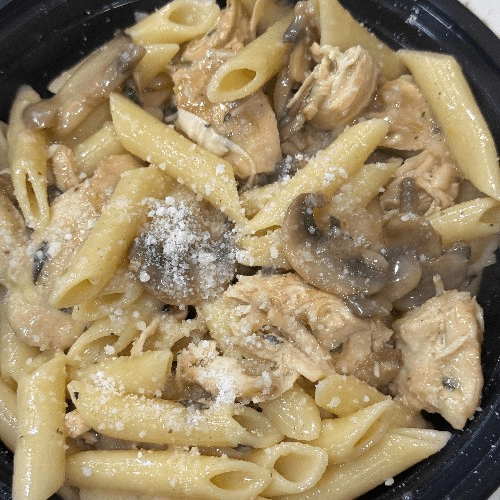 Ziti with Chicken Marsala