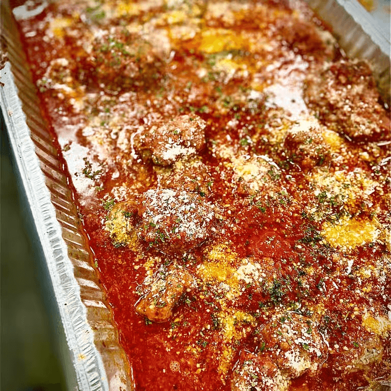 Baked Mostaccioli (Baked Ziti) Pasta.