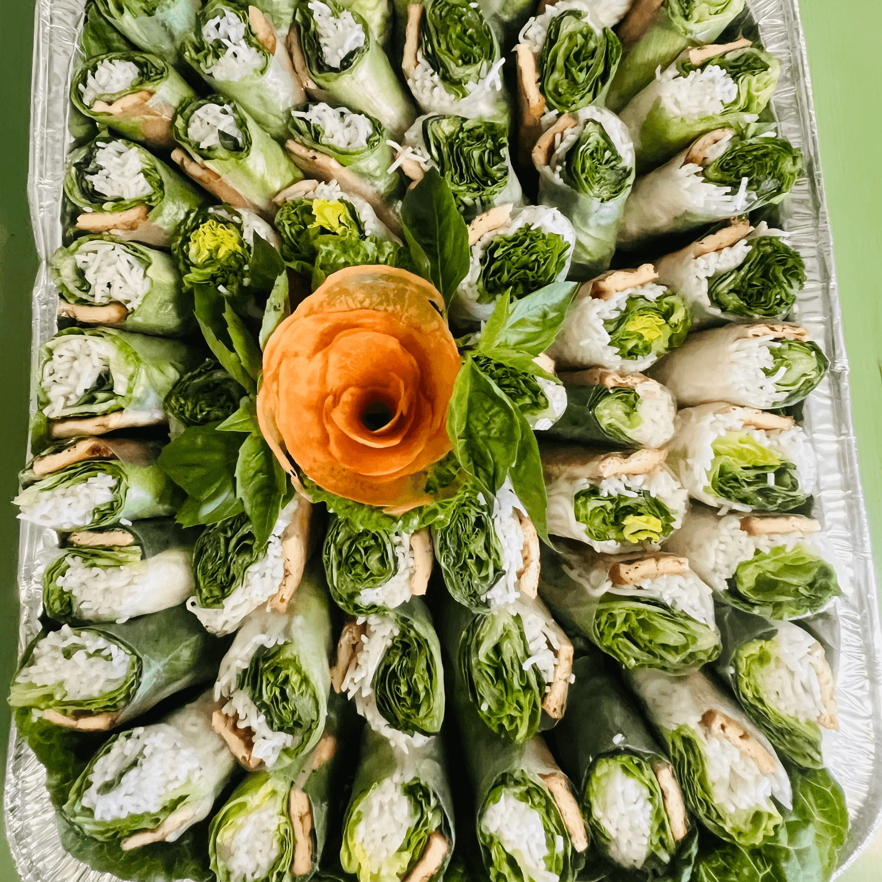 T4. Tofu Rolls S/L (tray Đậu Hủ Cuốn).