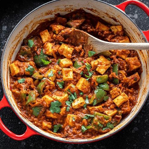 Kadai Paneer.