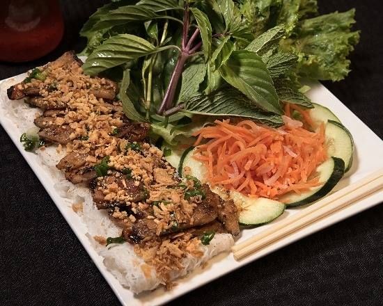 Bun Thit Nuong-Grilled Pork Vermicelli.