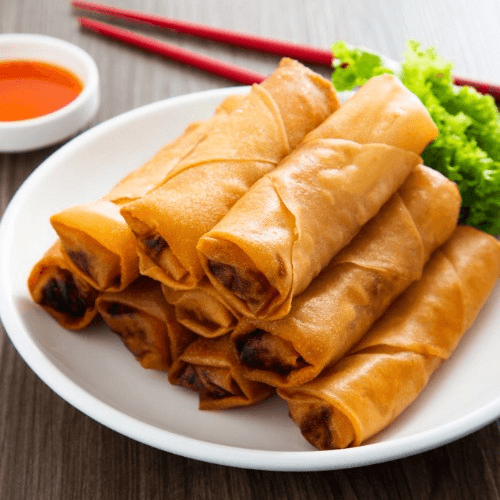 A3. Thai Spring Roll (8 Pcs).