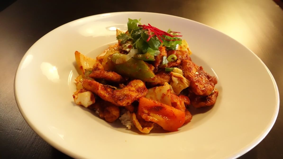 KOREAN SPICY PORK BULGOGI(RICE BOWL).