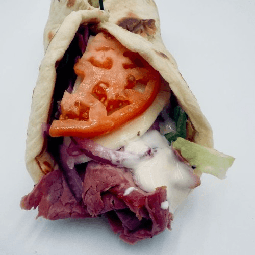 Smoked Cornbeef Brisket Pita - $7.69/$15.09.