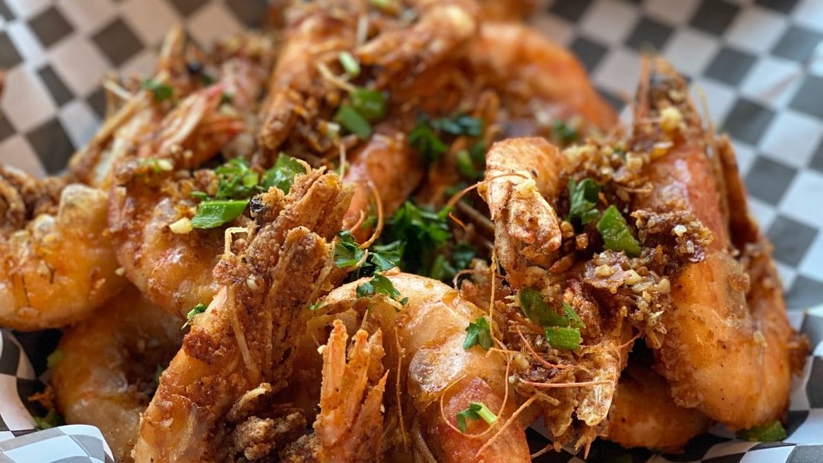 Salt N Pepper Shrimp.