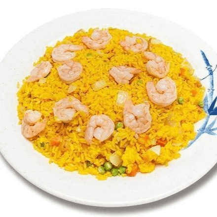 Shrimp fried rice.