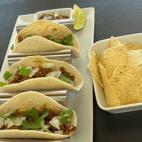 Vegan Carnitas Street Tacos