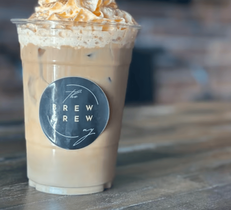 Pumpkin Spice Iced Latte.