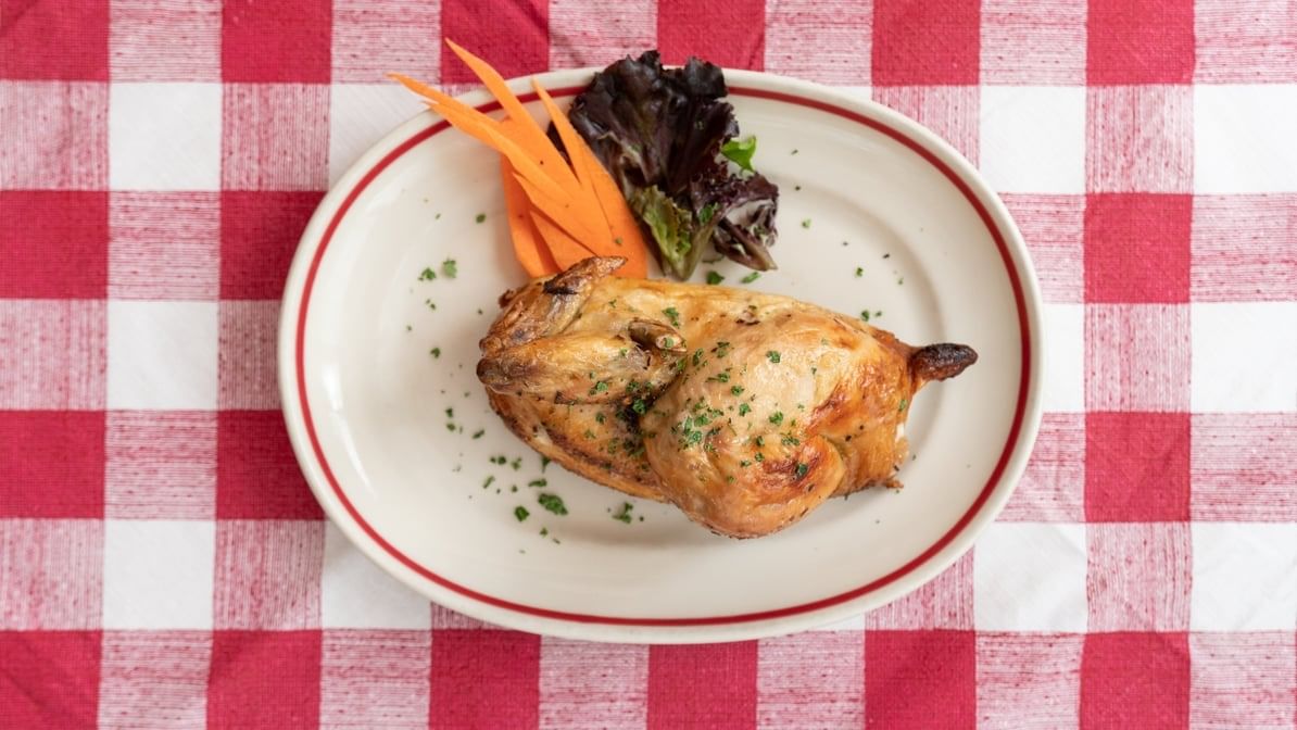 Roast 1/2 Chicken.