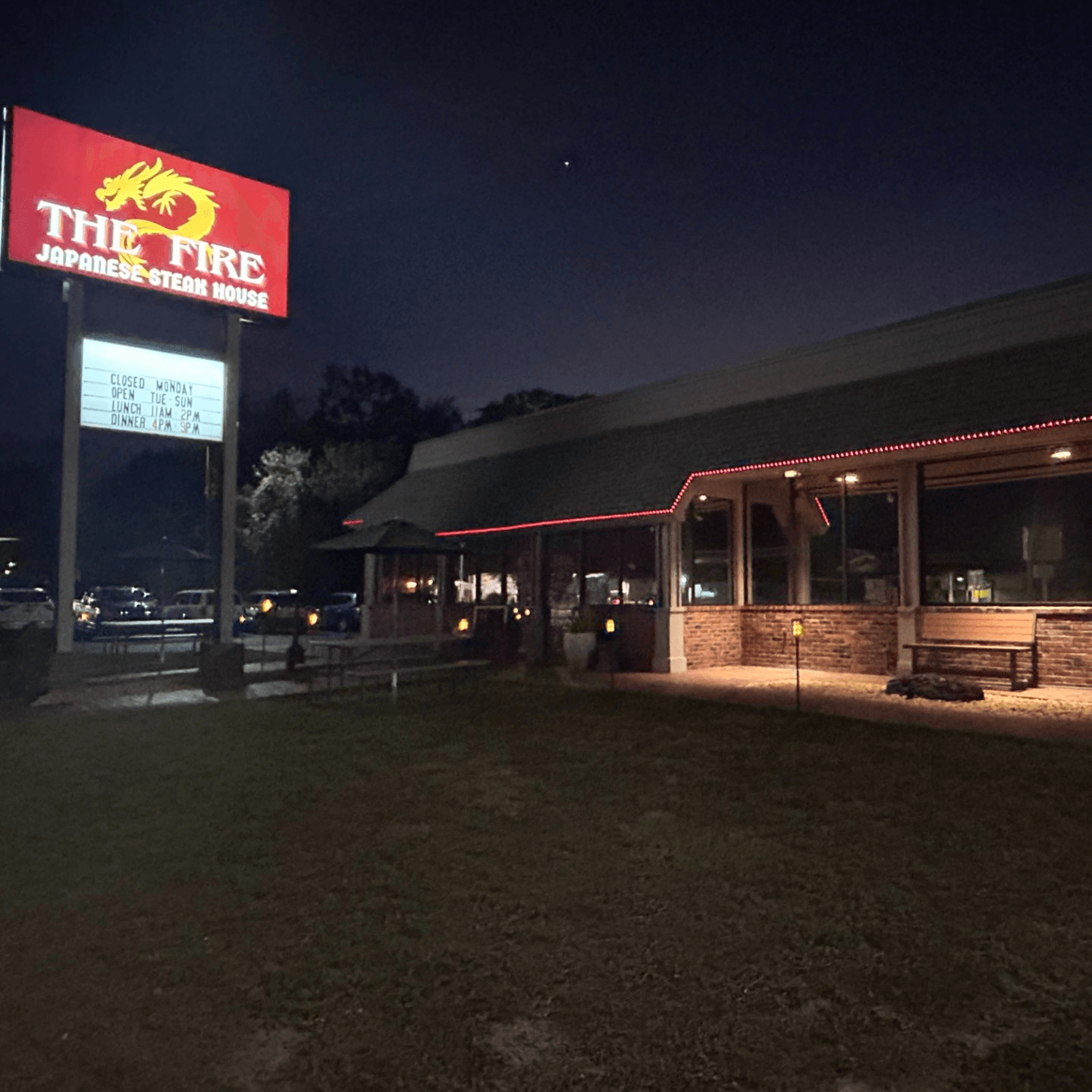 Welcome to The Fire Japanese Steak House