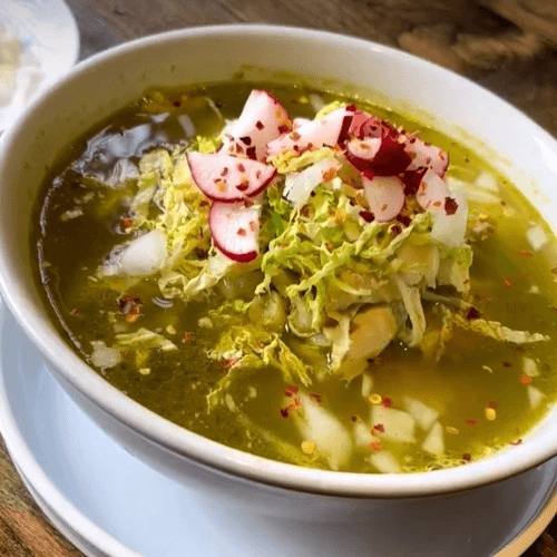 Pozole Verde.