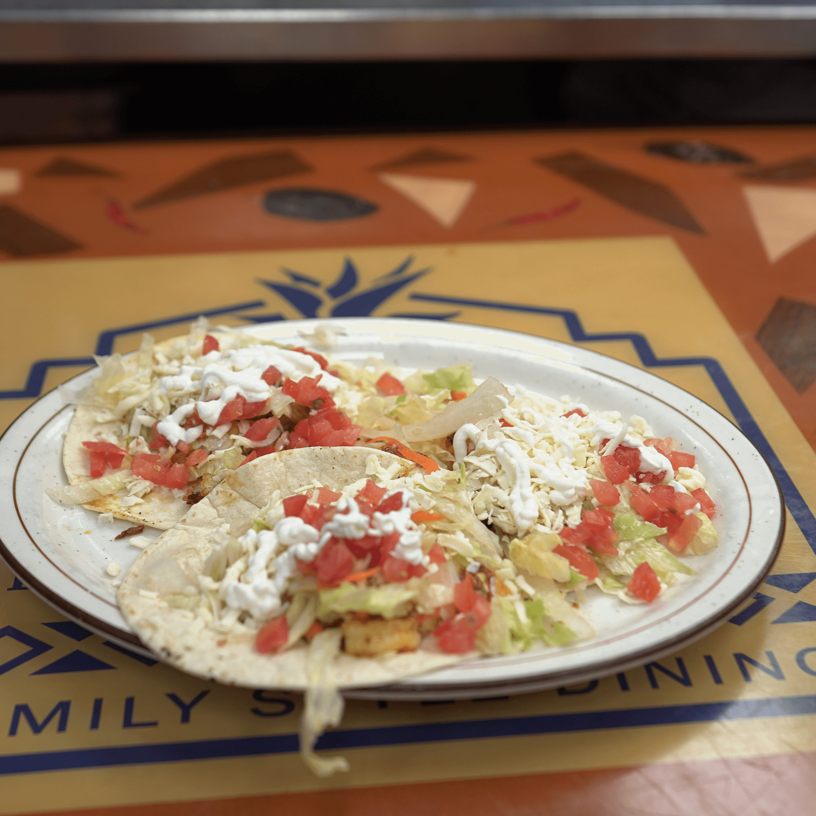 Grilled Shrimp Tacos.