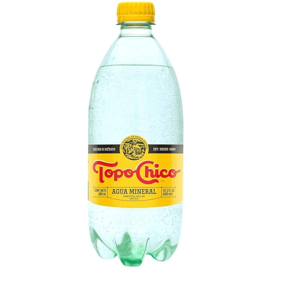 Topo Chico Water.