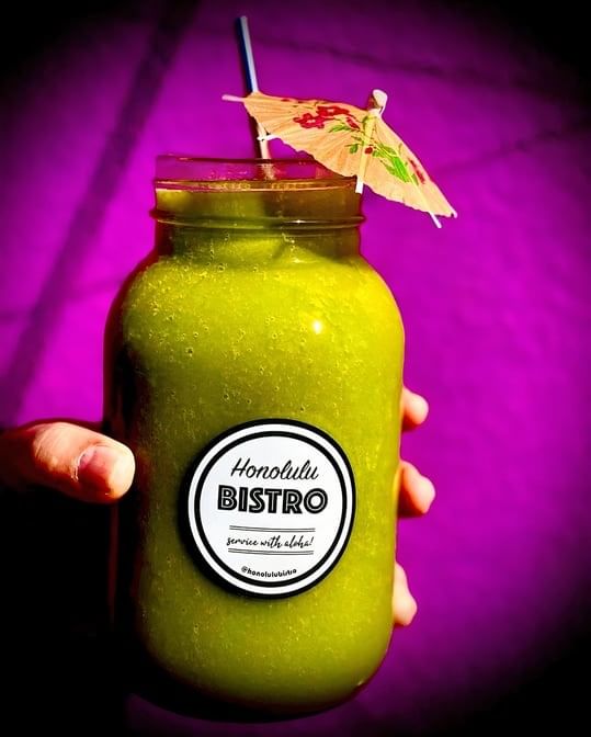 Green Mango - 32oz Large in Glass Jar.