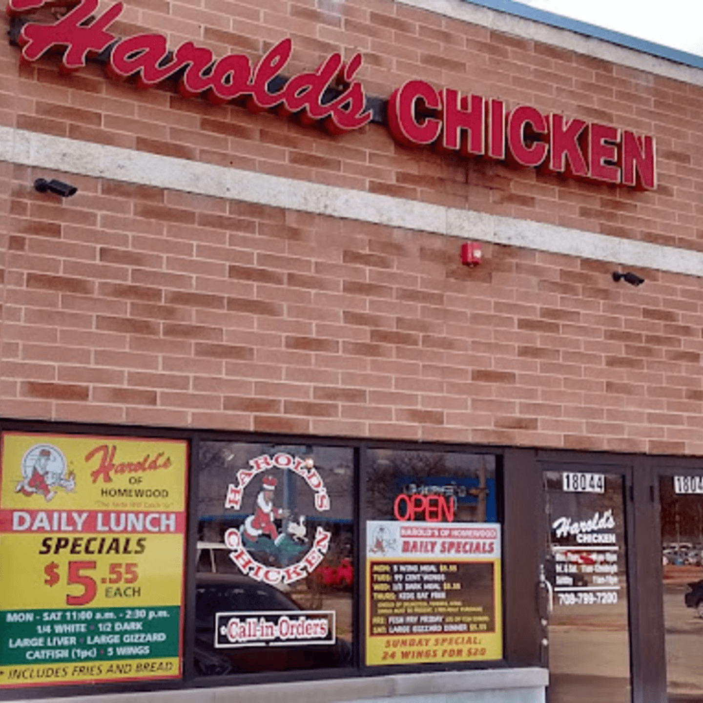 Welcome to Harold’s Chicken of Homewood