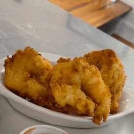 Fried Gulf Shrimp.