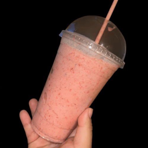 Strawberry Banana Smoothie.