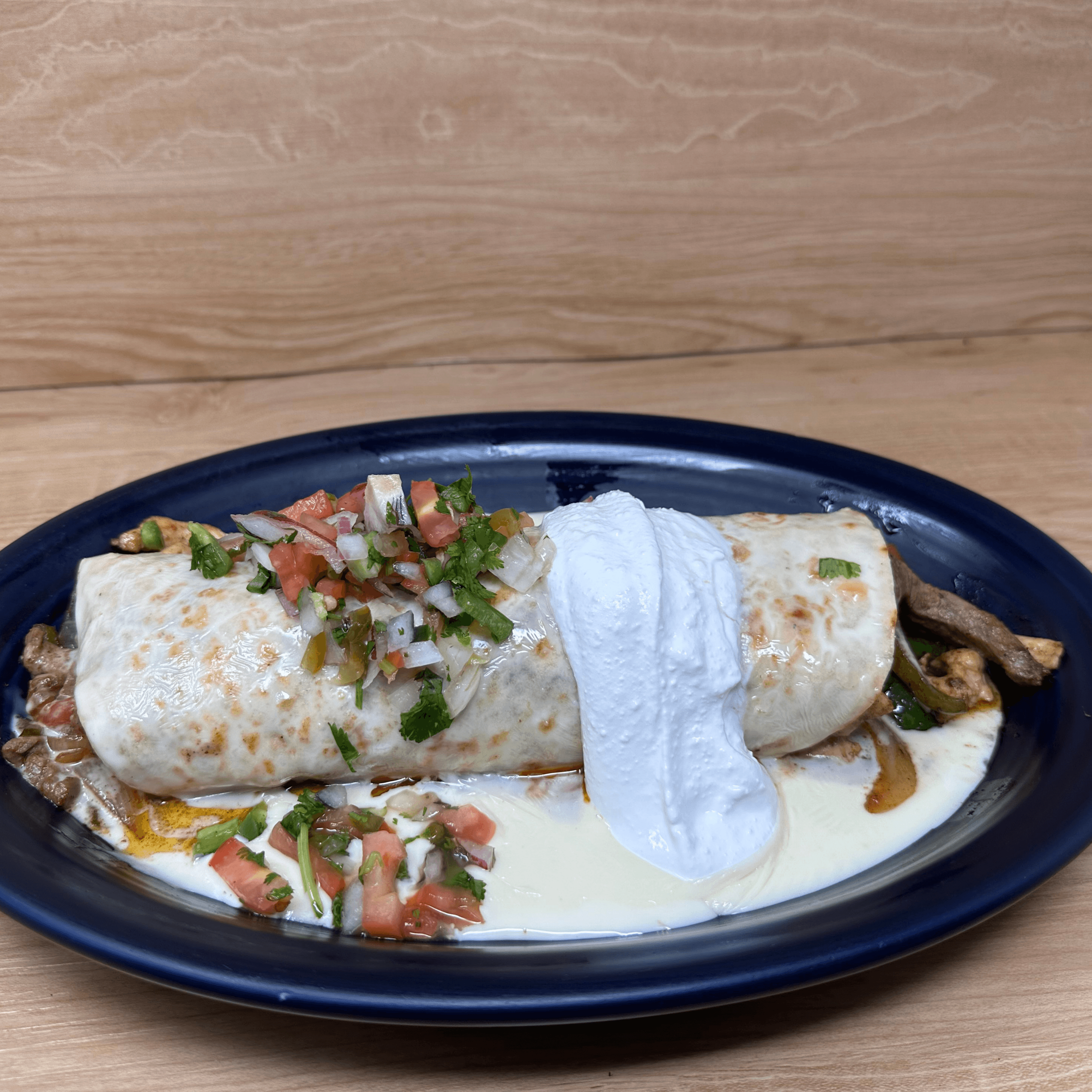 Fajita Burrito.