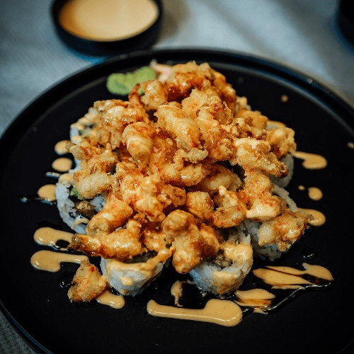 Popcorn Shrimp Roll