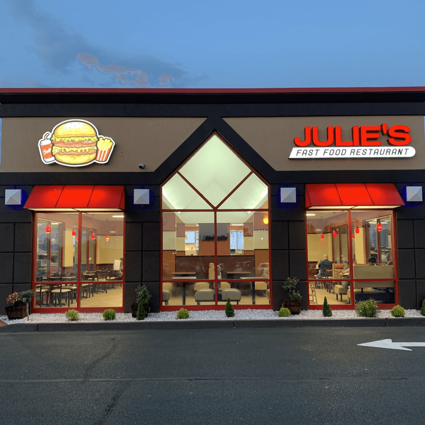 Welcome To Julie’s Fast Foods