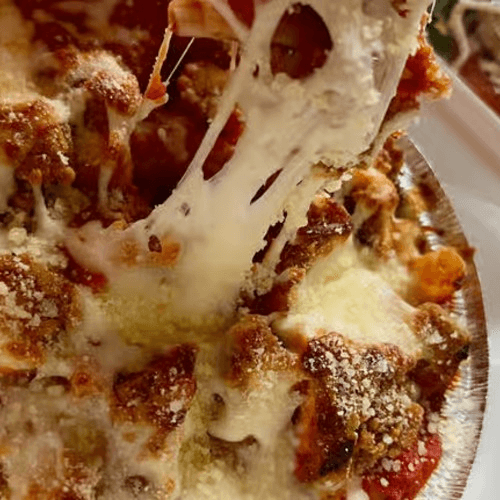 Chicken Parmesan Pasta.