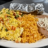 Huevos a la Mexicana.