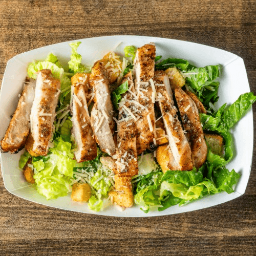 Chicken Caesar Salad.