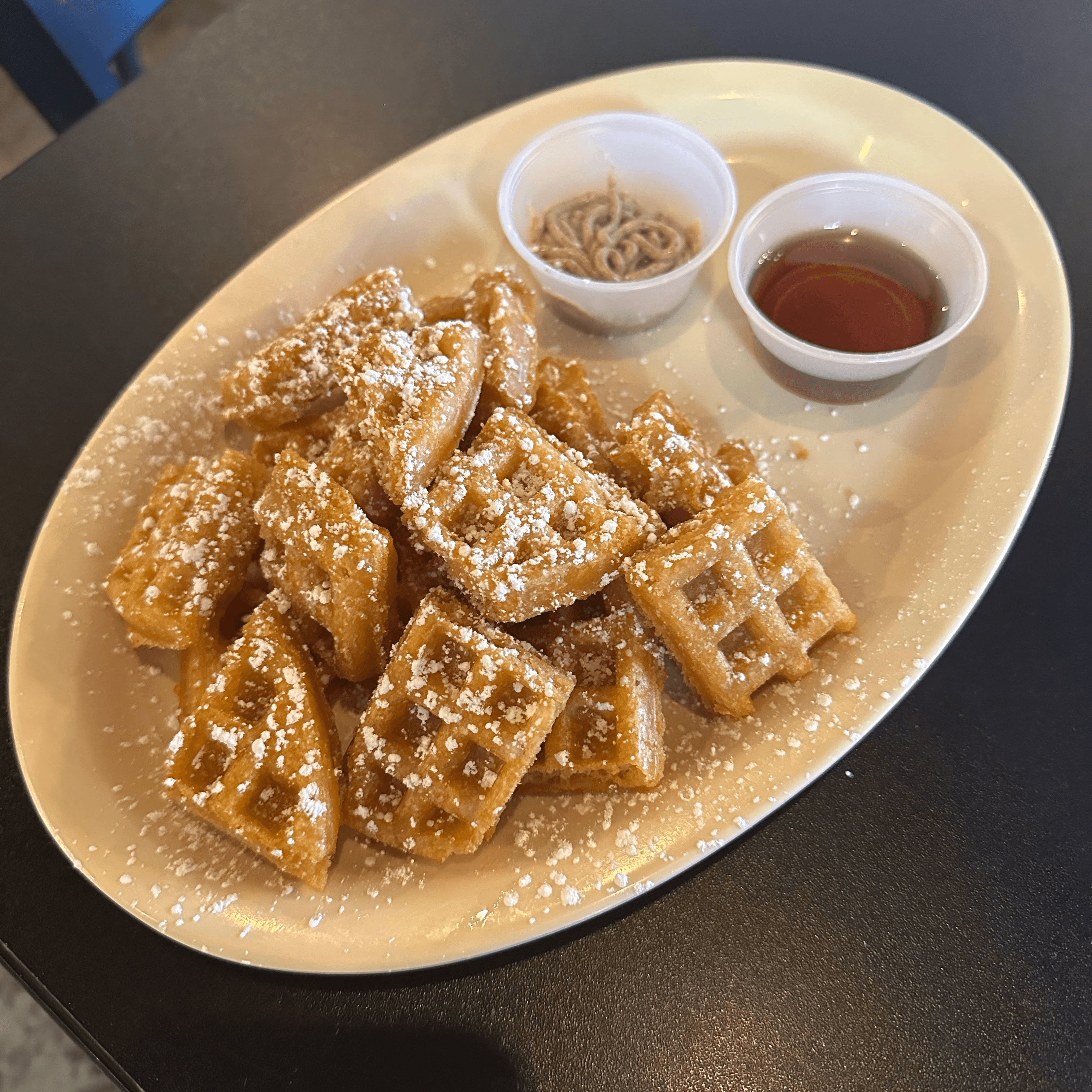 Waffle Bites.