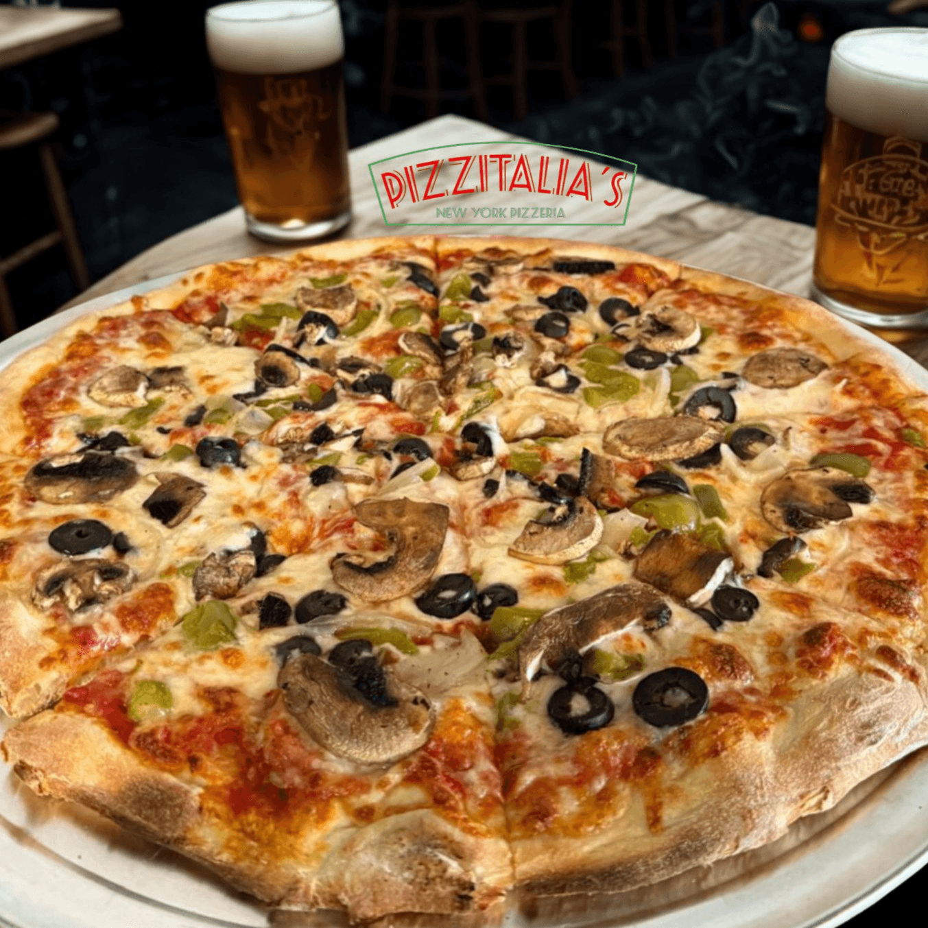 Veggie Lover Pizza (14" Regular).