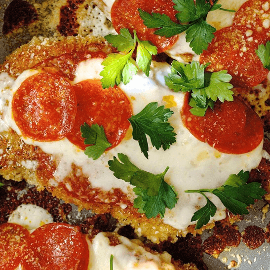 Spicy Chicken Parm.