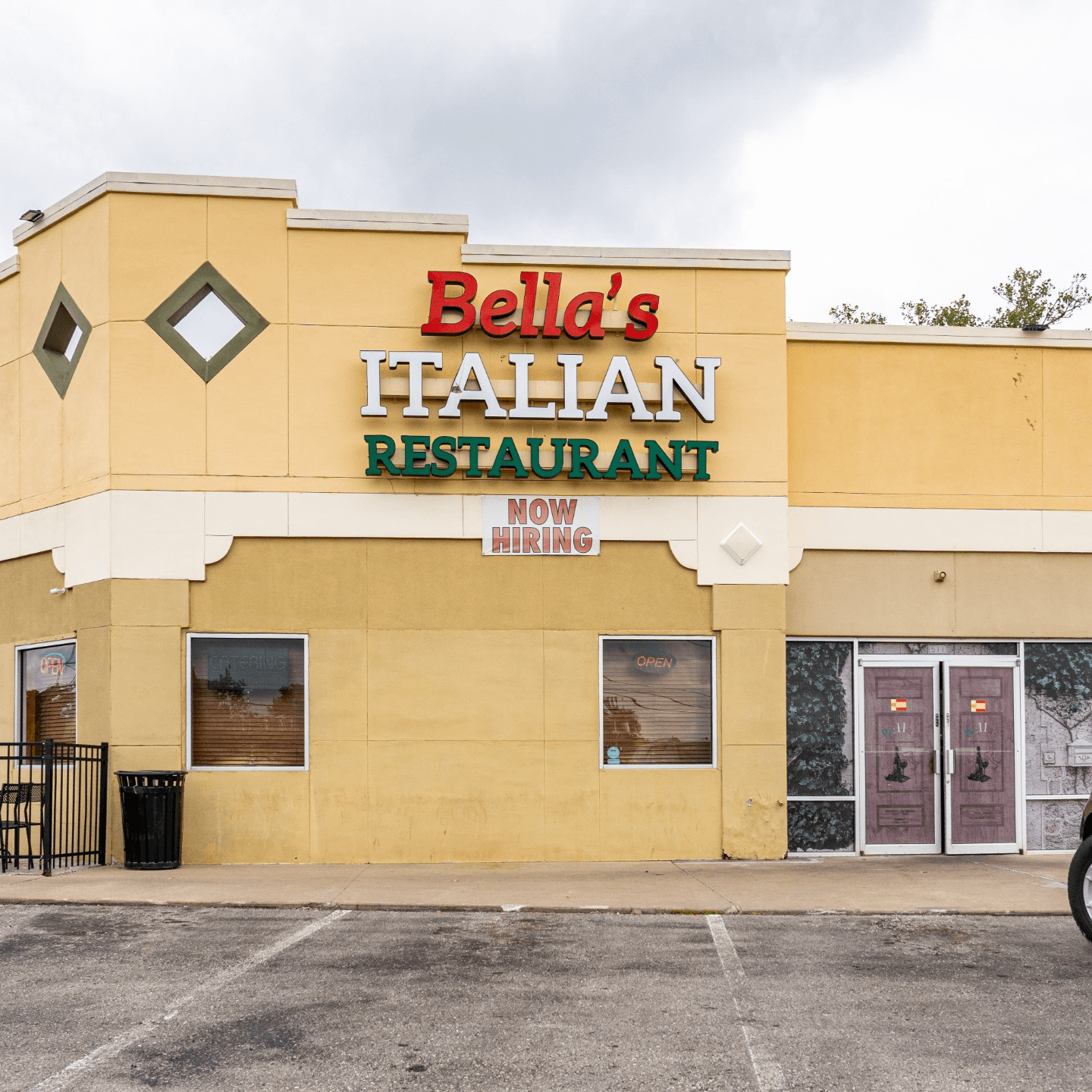 Welcome to Bella's Italian Restaurant