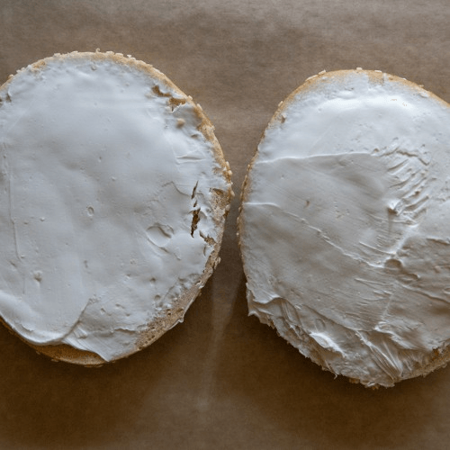 Bagel with Tofutti (Plain).