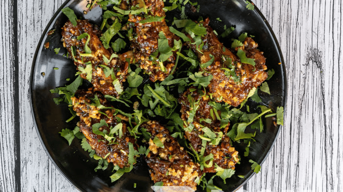 Sweet Chili & Masala Wings.