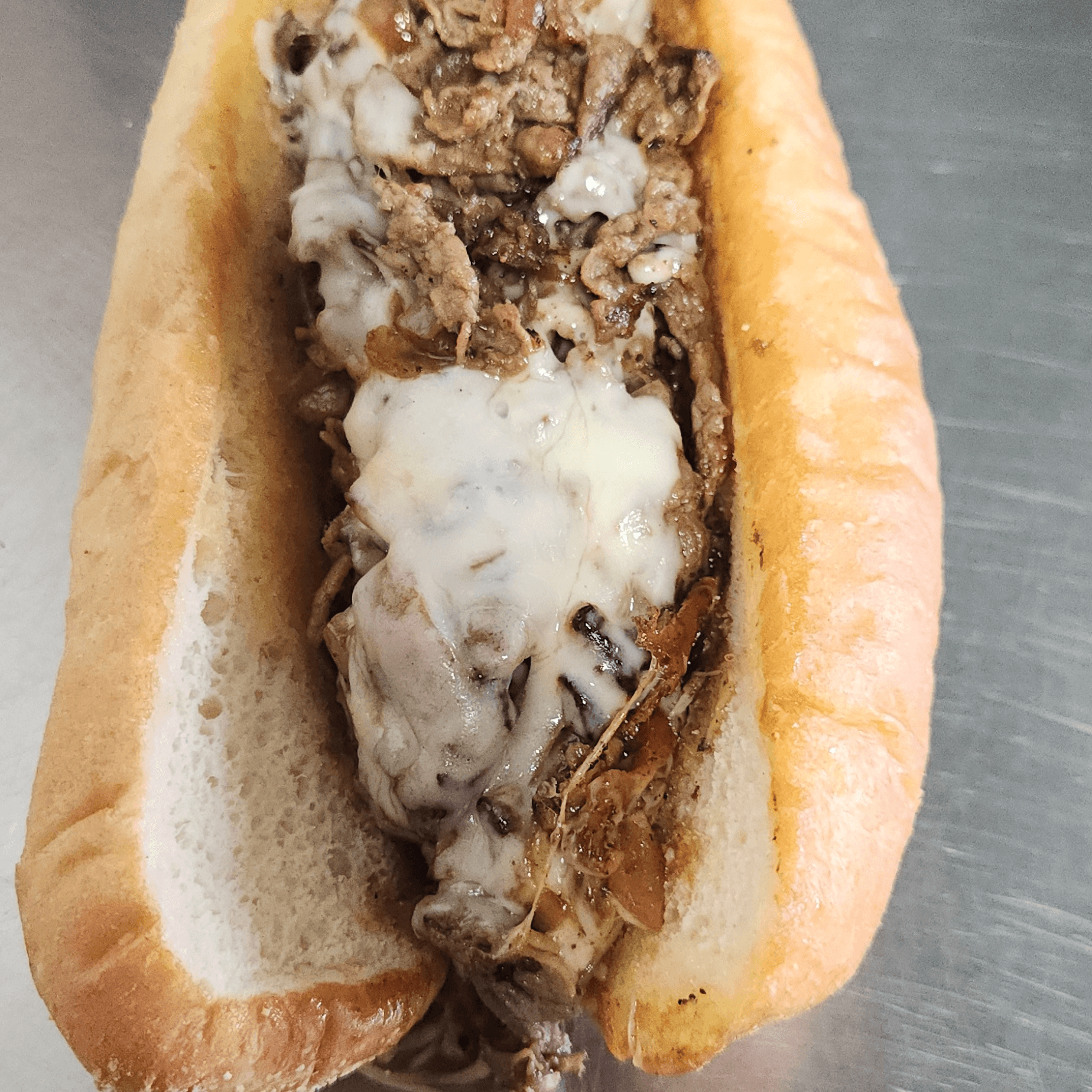 Philly Cheesesteak Provolon.