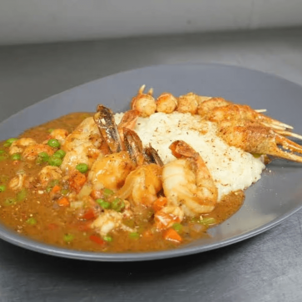 Seafood Etouffee.