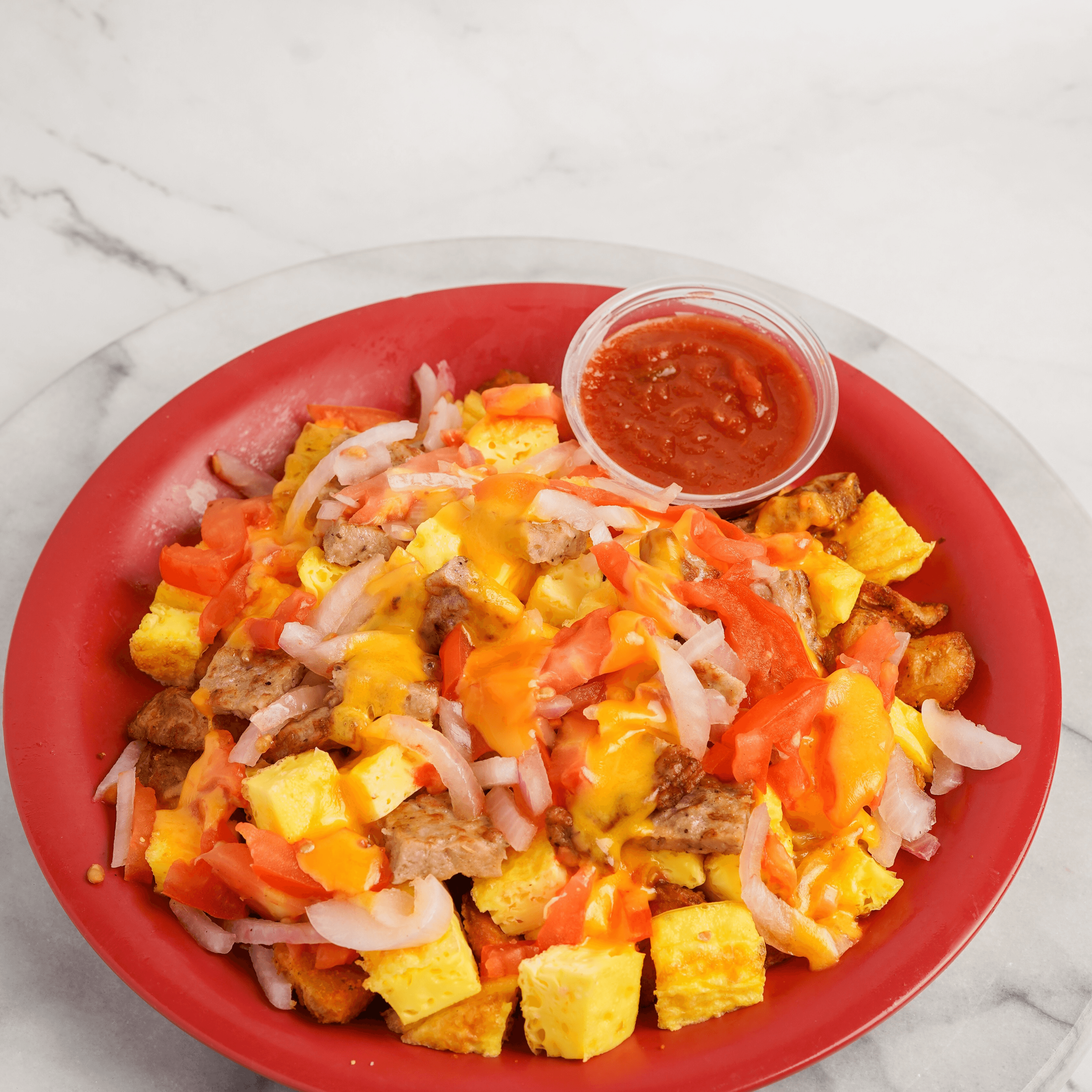 SCRAMBLE BOWL (NO BAGEL).