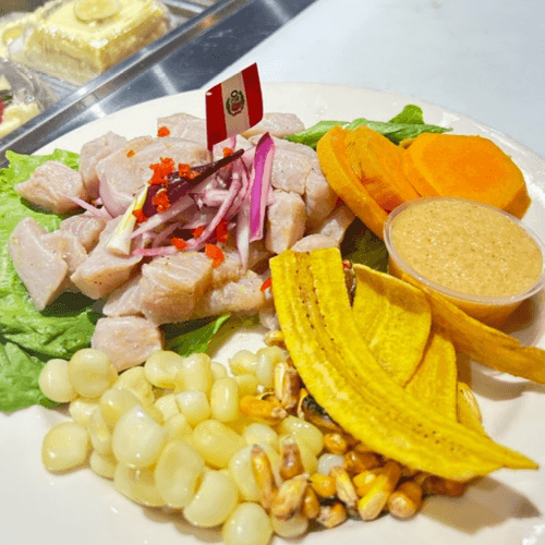 Peruvian Ceviche and Sandwiches: A Halal Delight