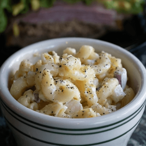 8 Oz Macaroni Salad.