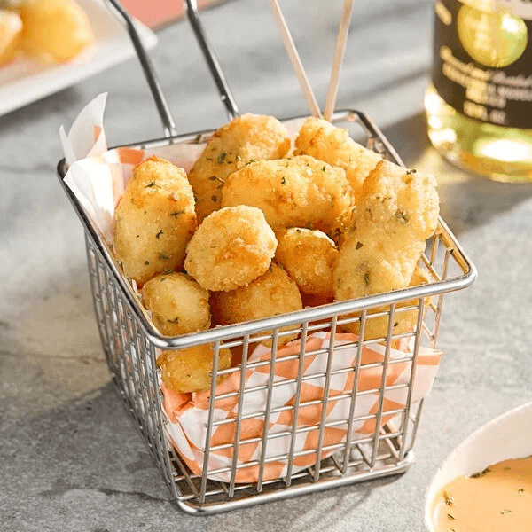 Fried cheese curds.
