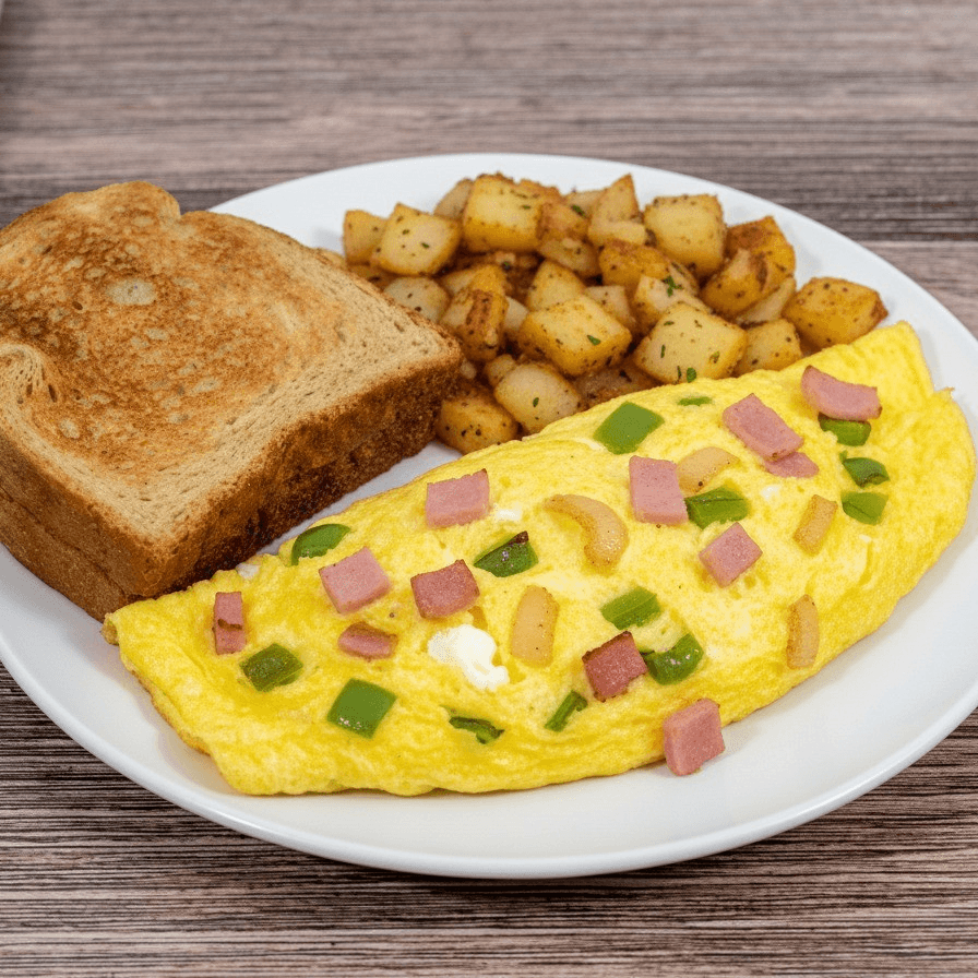 Western Omelette Platter.