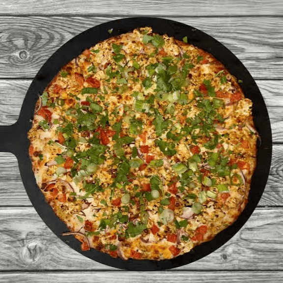 Achari Gobhi Pizza.