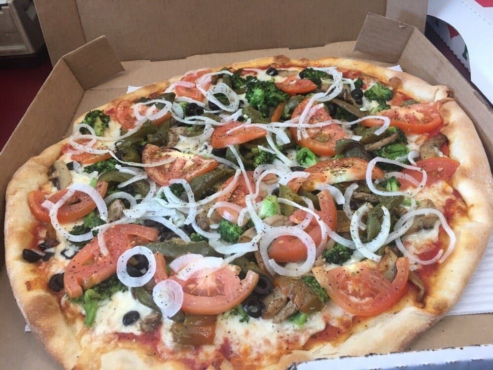 Vegetarian Pizza.