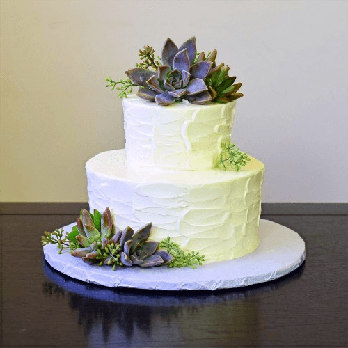 Tiered Cake-Stucco Iced Elopement- 24 hour Notice Required