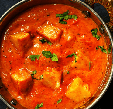Paneer Tikka Masala.