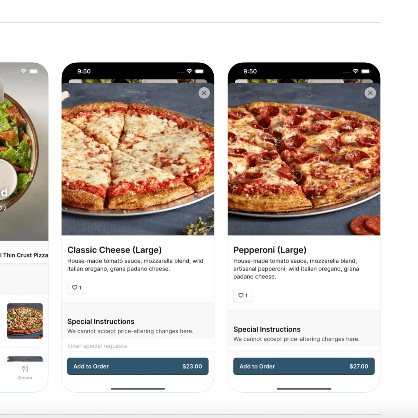 Oath Pizza Wellesley App