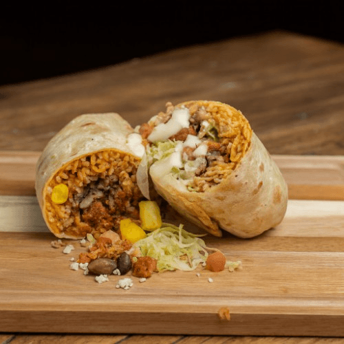 Al Pastor Burrito (Pork).