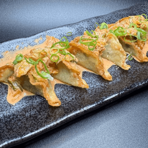 G. Kimchi Mayo Gyoza.