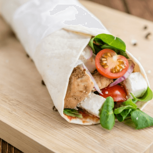Chicken Tender Wrap.