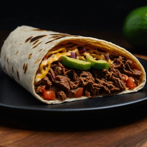 Bistek (Steak) Burrito.